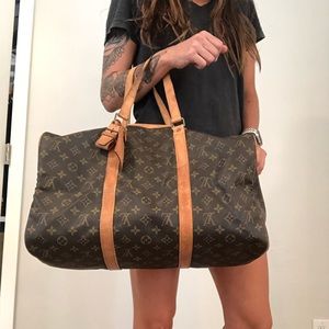 SOLD ON MAuth Louis Vuitton Keepall Duffle Vintage